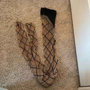 Target criss crossed tights